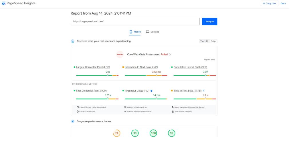 Tools To Measure And Analyze Your Websites Loading Speed